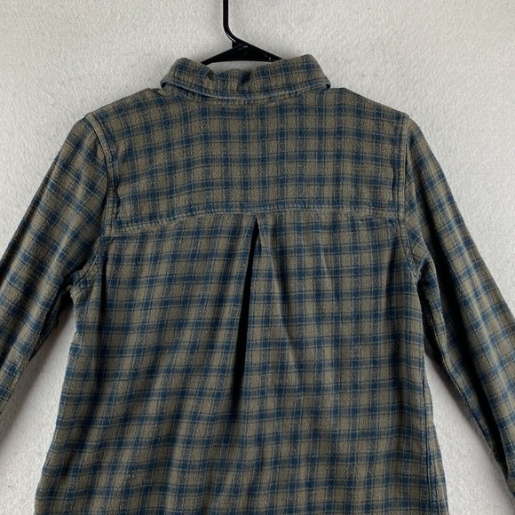Oneill Button-Up Shirt Mens M Medium Multicolor Flannel Plaid Long Sleeve Pocket - Picture 11 of 16
